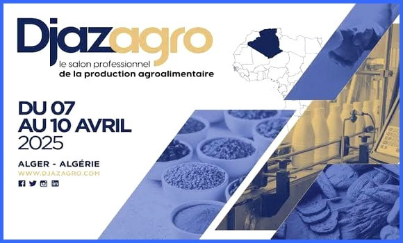 Le salon Djazagro s&rsquo;ouvre lundi à Alger avec la participation de 650 exposants